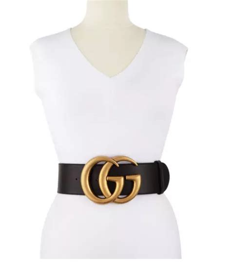 GUCCI Oversized belted leather